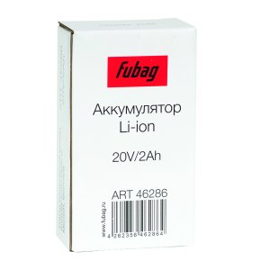 Аккумуляторная батарея FLI5S1P1202 Li-ion к бензиновым газонокосилкам FUBAG с электростартером и минирайдеру (20V/2Ah) в Калуге фото