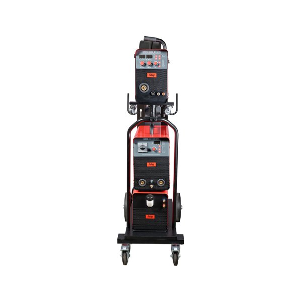 Полуавтомат сварочный FUBAG INMIG 500T DW SYN + подающий механизм DRIVE INMIG DW SYN + шланг-пакет 5 метров 70 мм2 14 pol с жидкостным охлаждением для INMIG 500T DW SYN + горелка FB 500 3m + блок жидкостного охлаждения Cool 70 + тележка для аппаратов в Калуге фото