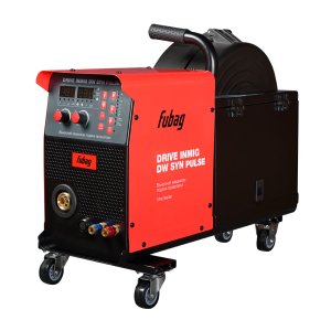 Сварочный полуавтомат_INMIG 500T DW SYN PULSE (арт. 31443) + Подающий механизм DRIVE INMIG DW SYN PULSE (41105) + Горелка FB 550W 3m (31652) + Блок жидкостного охлаждения Cool 70__для арт. 31406_31443_31453_31455_31456_31457_31454 (31409) + Тележка_для ар в Калуге фото