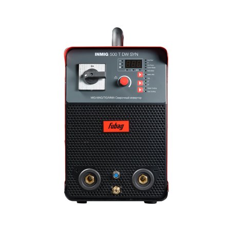 FUBAG Cварочный полуавтомат INMIG 500T DW SYN + Подающий механизм DRIVE INMIG DW SYN +Шланг-пакет 5 метров 70мм2 14 pol с жидкостным охлаждением для INMIG 500T DW SYN + Горелка FB 500 3m + Блок жидкостного охлаждения Cool 70 + Тележка для аппаратов в Калуге фото