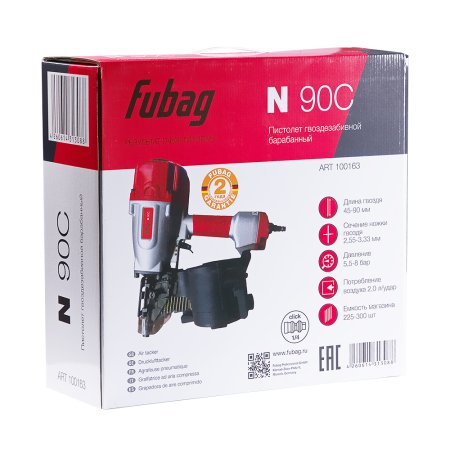 FUBAG Пистолет гвоздезабивной барабанный N90C в Калуге фото