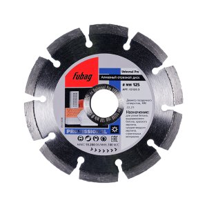 Алмазный отрезной диск FUBAG Universal Pro диам. 125/22.2 в Калуге фото
