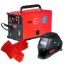 FUBAG Сварочный полуавтомат IRMIG 208 SYN PLUS (31447) + Маска сварщика Хамелеон IR 9-13N S (38072) + Сварочные краги на подкладке красные FWGN 10R (641180) в Калуге фото