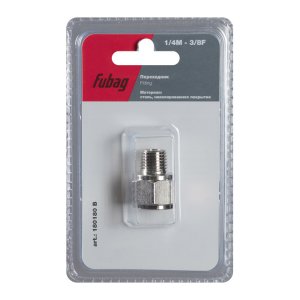 FUBAG Переходник 1/4 дюйма M на 3/8 дюйма F, блистер 1 шт в Калуге фото