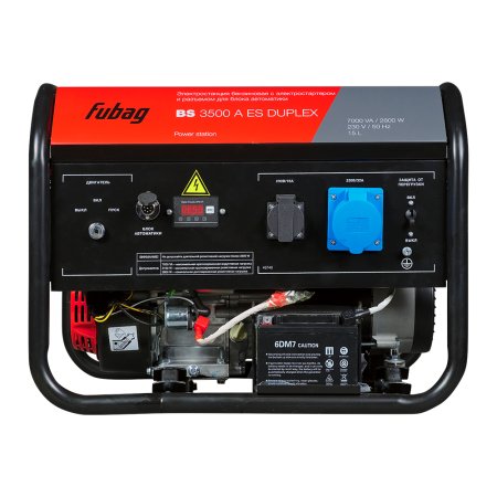 Бензиновый генератор FUBAG BS 3500 A ES DUPLEX в Калуге фото