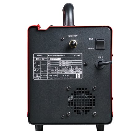 FUBAG Сварочный полуавтомат IRMIG 208 SYN PLUS (31447) + Маска сварщика Хамелеон IR 9-13N S (38072) + Сварочные краги на подкладке красные FWGN 10R (641180) в Калуге фото