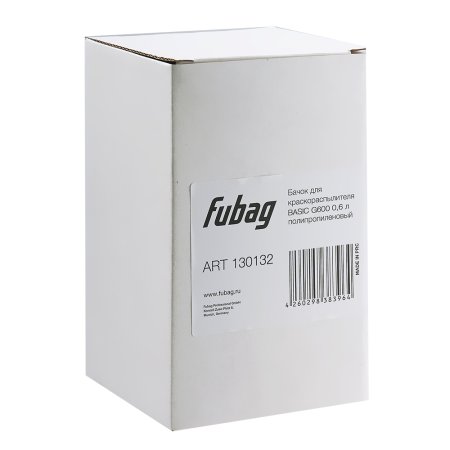 FUBAG Бачок для краскораспылителя BASIC G600, 0.6л полипропиленовый в Калуге фото